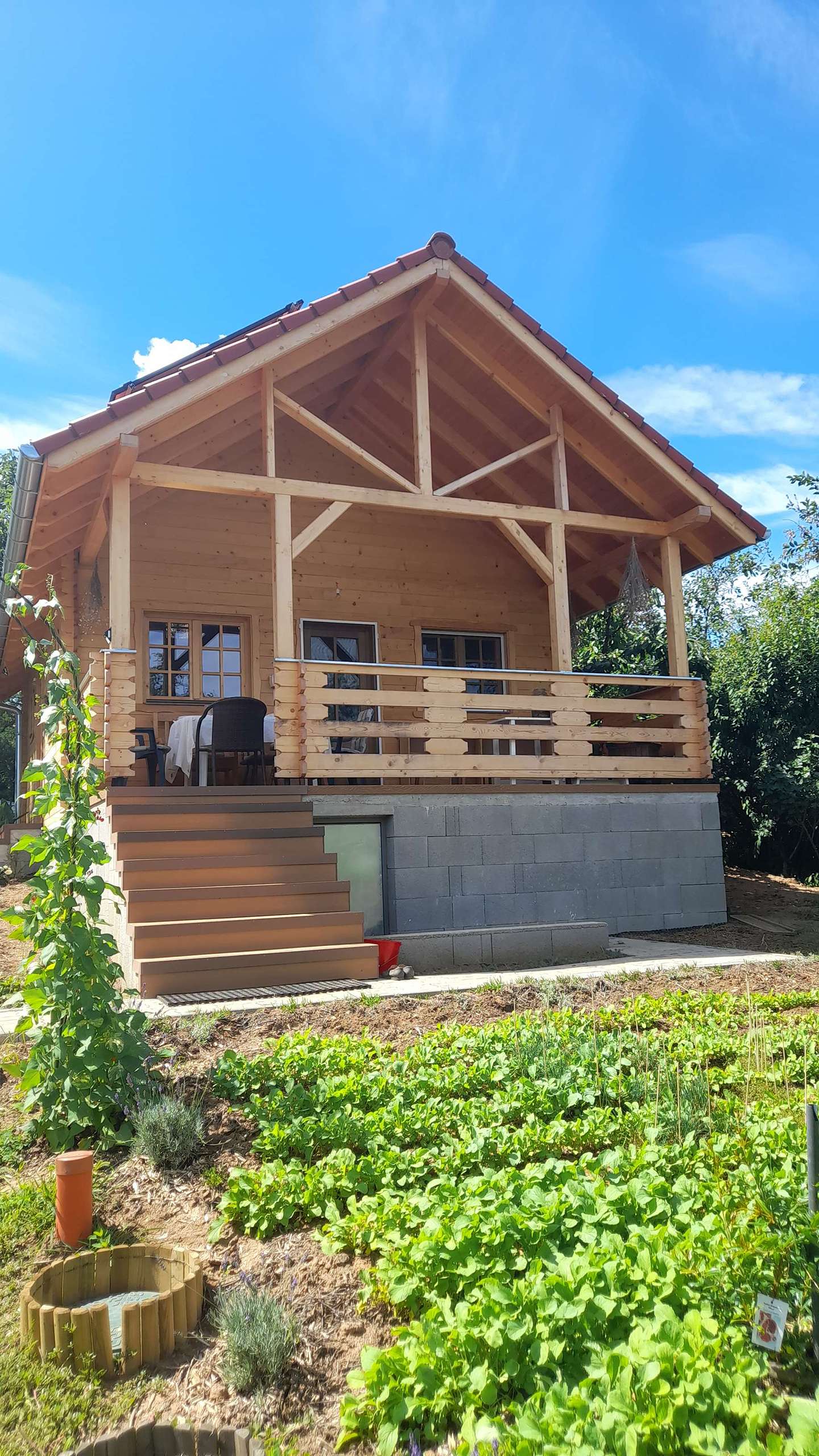 Casa de vacanta din lemn, casa de gradina din lemn