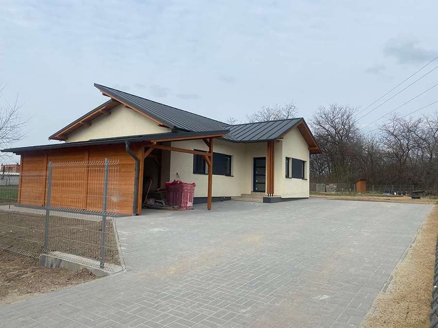Casa din lemn CDL07, casa pe structura usoara din lemn