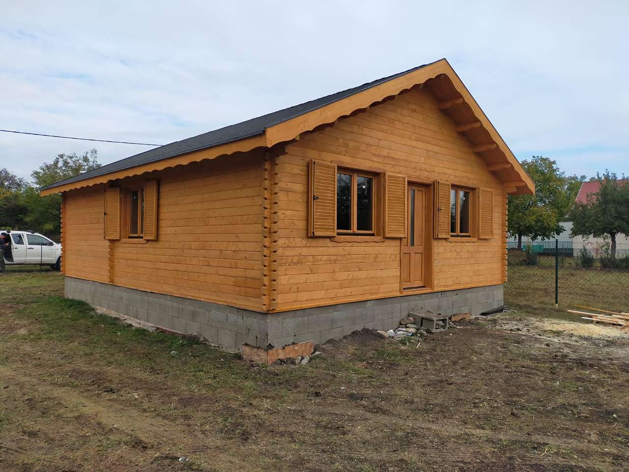 Casa din lemn CDL19, Casa de vacanta din lemn